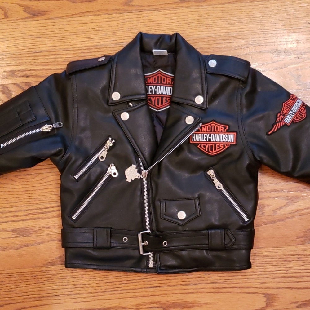 Harley Davidson's faux leather jacket